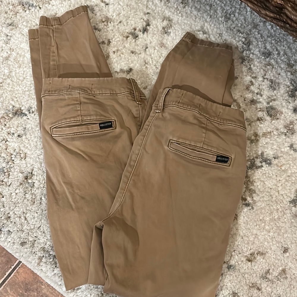 3 pair of Hollister Chino Pants